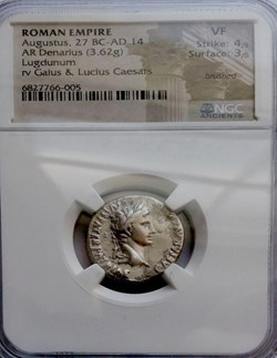 Augustus Caesar Denarius
