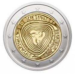 2 euros Sutartinė lituanie 2019 UNC