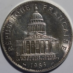 100 Francs PANTHÉON 1983
