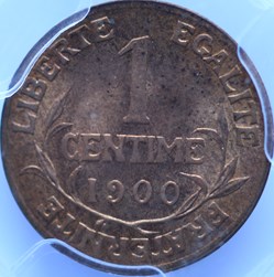 1 centime daniel-dupuis 1900