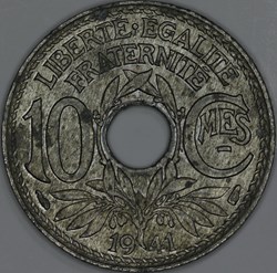 10 centimes lindauer zinc