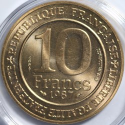 essai 10 francsmillénaire capétien