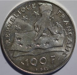 100 Francs René DESCARTES