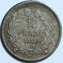 1/4 franc Louis-Philippe 1835