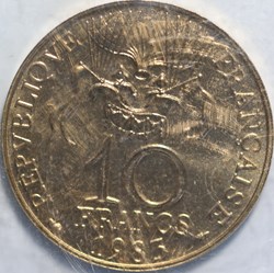 essai 10 francs conquête de l'espace