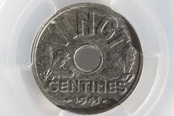 vingt centimes état français