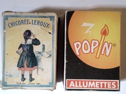 Boîtes d'allumettes