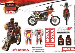 Autocollant\Pétrolier\Motul