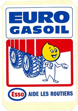 Autocollant\Pétrolier\ESSO