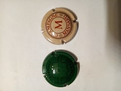 Divers muselets de Champagne