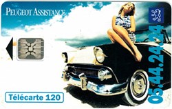 Télécarte\Peugeot