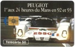 Télécarte\Peugeot