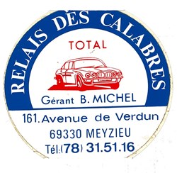 Autocollant\Station service\TOTAL