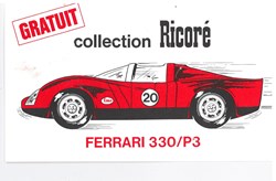Flyer offert par Ricoré à la fin des années 60. Série de 4
