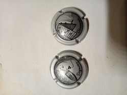 Divers muselets de Crémant d'Alsace