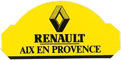 Autocollant\Garage\Renault