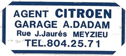 Autocollant\Garage\Citroën