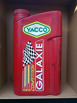 Bidons\huile\plastique\pétrolier\Yacco