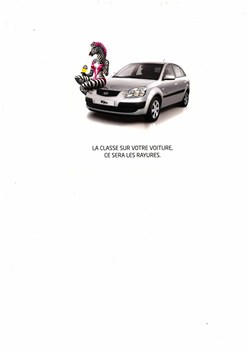 Carte postale Kia RIO