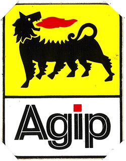Autocollant\Pétrolier\Agip