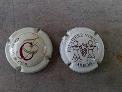 Divers muselets de Champagne