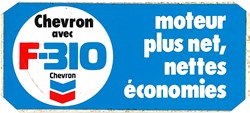Autocollant\Pétrolier\Chevron