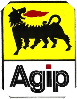 Autocollant\Pétrolier\Agip