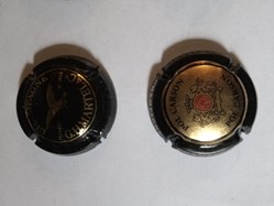 Divers muselets de Champagne