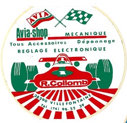 Autocollant\Station service\AVIA