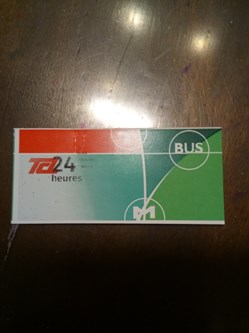 Ticket de bus