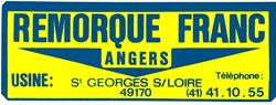 Autocollant\Constructeur\Remorque