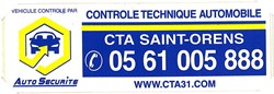 Autocollant\Garage\Contrôle technique
