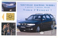 Télécarte\Daewoo