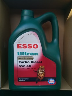 Bidons\huile\plastique\pétrolier\ESSO