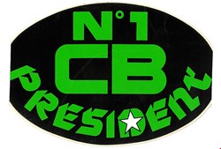 Autocollant\Accessoiriste\C.B. Président
