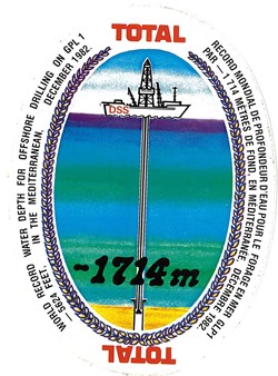 Autocollant\Pétrolier\Total