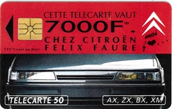 Télécarte\Citroën