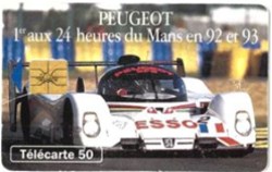 Télécarte\Peugeot