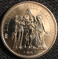 10 Frs Hercule 1965