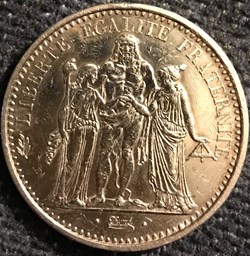 10 Frs Hercule 1965