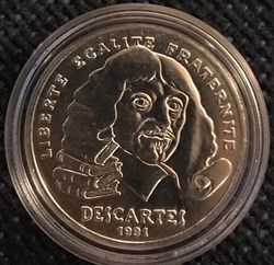 100 Frs 1991 Descartes