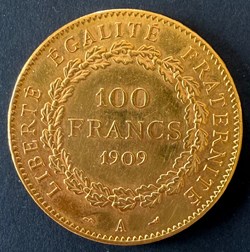 100 Frs OR 1909A