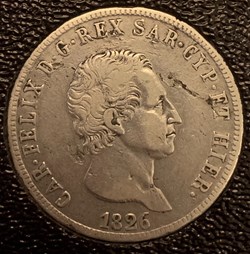 5 Lire 1826L