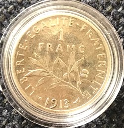 1 franc Argent Semeuse 1913