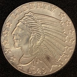 Ounce TROY 1929