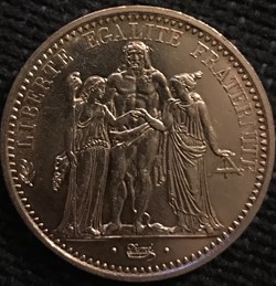 10 Frs Hercule 1967