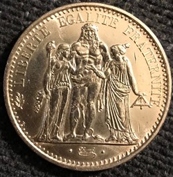 10 Frs Hercule 1965