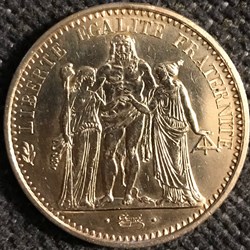 10 Frs Hercule 1965