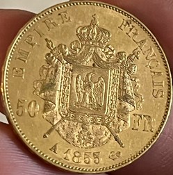50 Frs OR 1855A