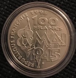 100 Frs 1995 8 Mai 1945
